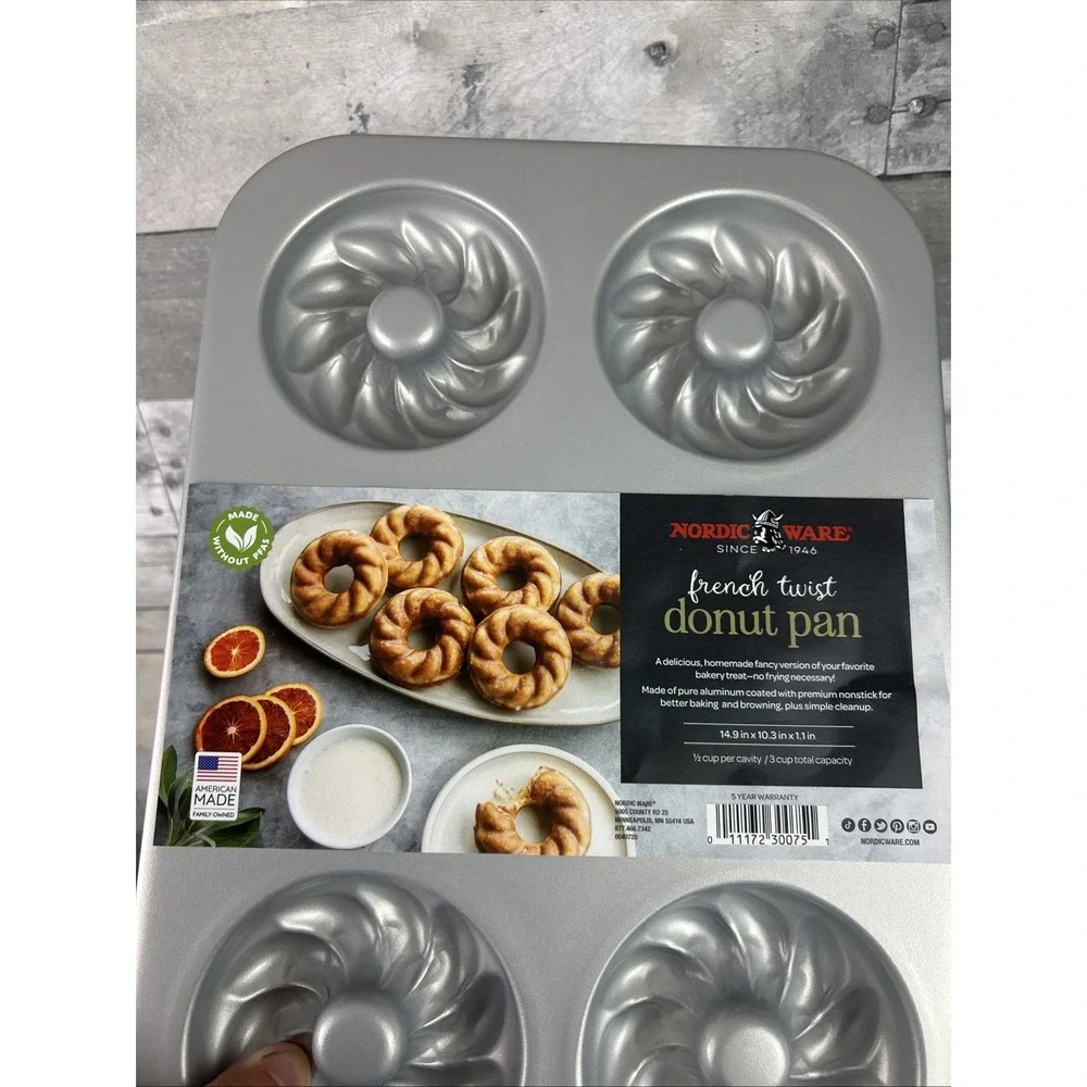 Nordic Ware French Twist Donut Pan